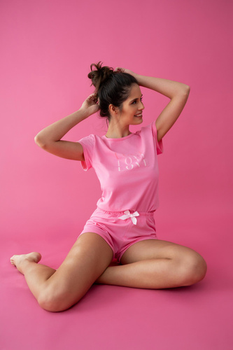 Pola Damen-Pyjama Sensis - rosa
