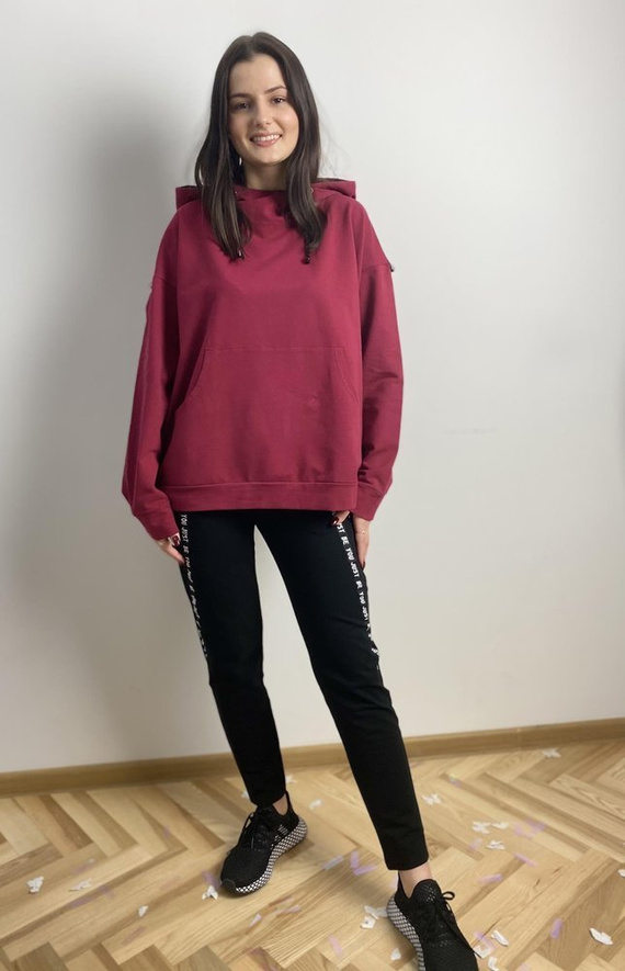 496 Just Forex Trainingsanzug für Frauen - kastanienbraun