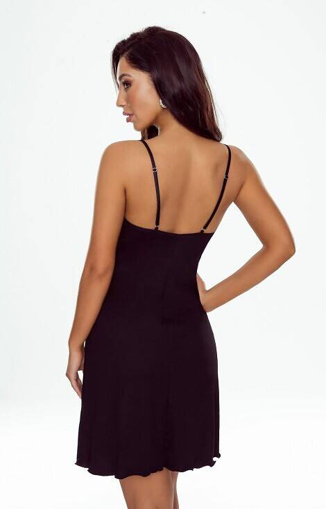 Lizzi Eldar Nachthemd – schwarz