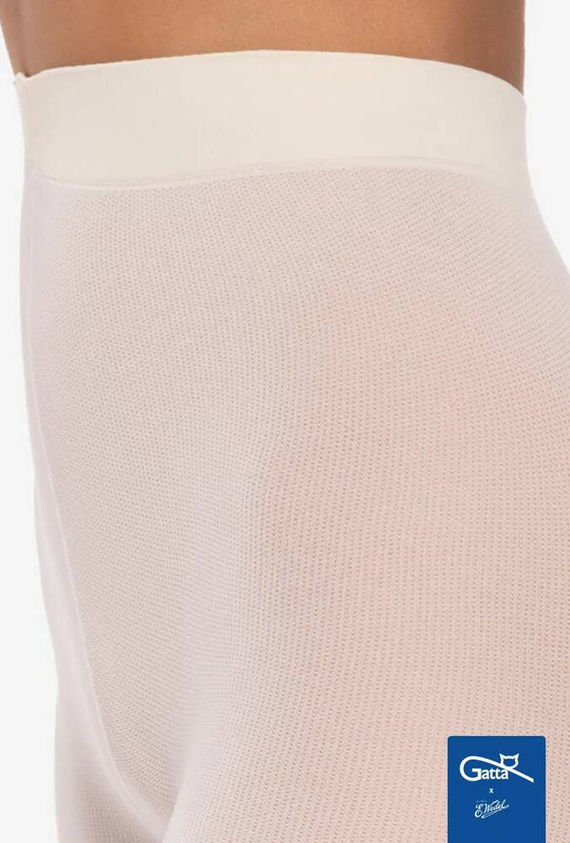 Wedel wz.02 Damenstrumpfhose 40 den Gatta - weiß-schoko