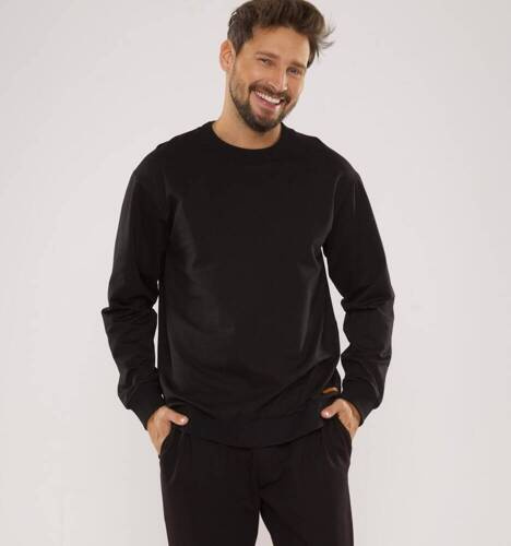 728 Just Forex Herren Sweatshirt - schwarz