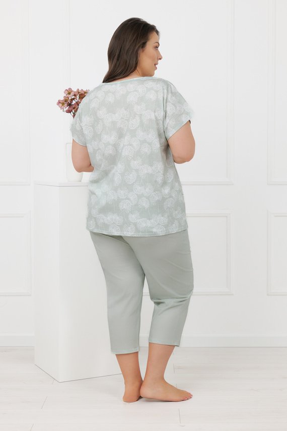 Pyjama KALINA Italian Fashion – 100% Baumwolle, 3/4