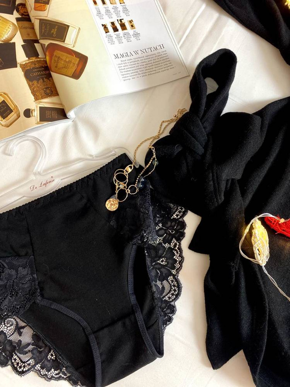 530 Iness High-Rise-Slip De lafense - schwarz