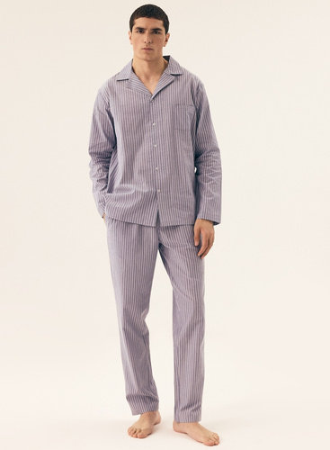 43035 Henderson Herren-Mic-Pyjama – Blau