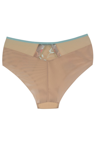 Mediolano Romantic 19248 Slip beige Stickerei Damen bequem elegant