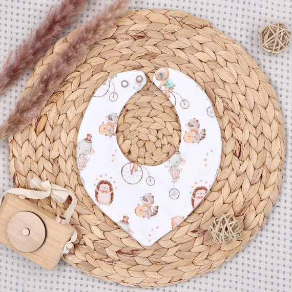 ABK-0049 4-teiliges Baby-Set Circus Nini aus Bio-Baumwolle