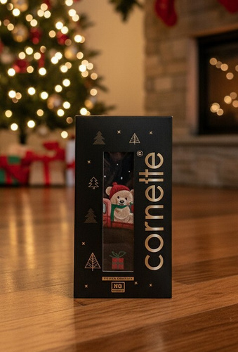 914/01 Cornette Herren-Set Weihnachtsgeschenk – Boxershorts und Socken, Baumwolle