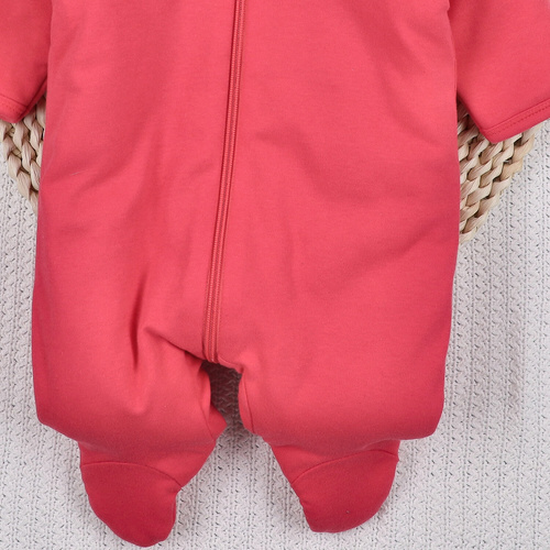 Gefütterter Baby-Overall Circus Nini – 100% Bio-Baumwolle