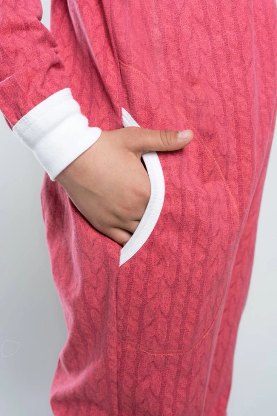 Oslo Baby Overall Italian Fashion- Himbeere 