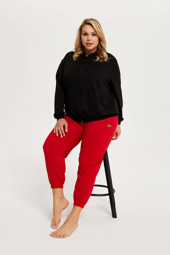 Todra Jogginghose Italienische Mode- rot