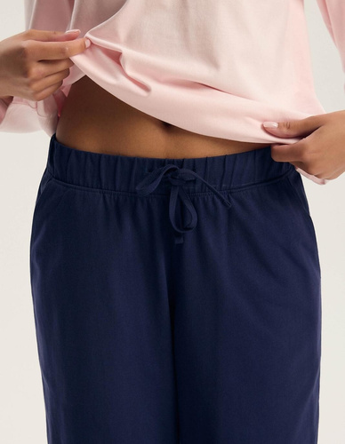 Henderson 46114 Gianna Damenpyjama Rosa 100% Baumwolle Langarm
