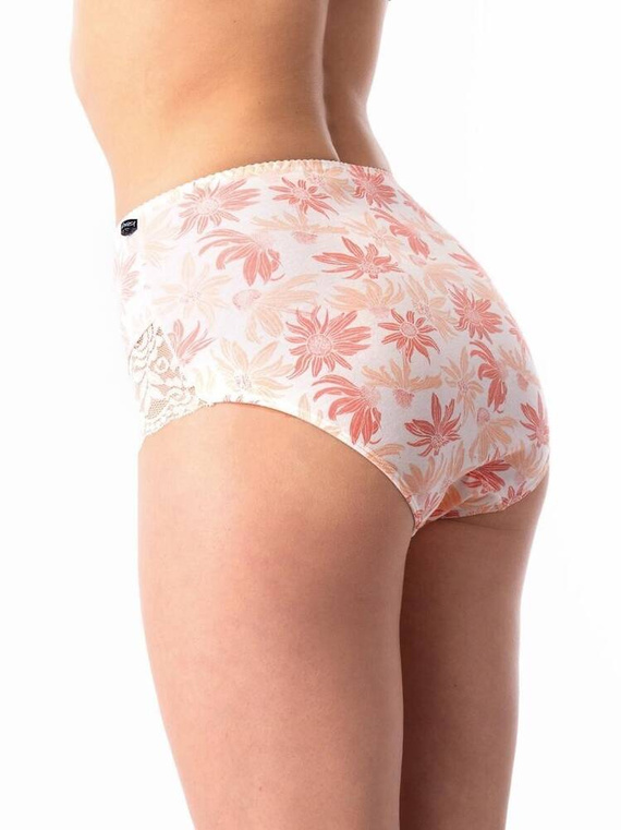 LPF 531 A'2 Damen-Slips 2er-Pack Key Coral Ecru