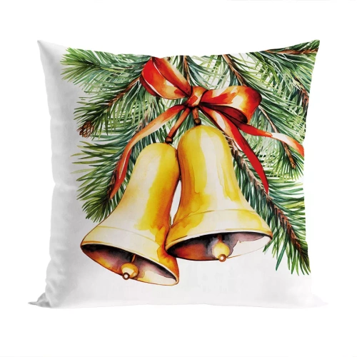 TBN292 Bells Weihnachts-Marquisette-Kissen