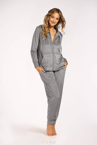 Maja Unikat-Trainingsanzug-Set, grau