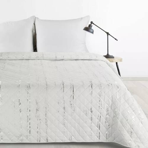 Blink 1 dekorative Tagesdecke Design91 weiß/silber