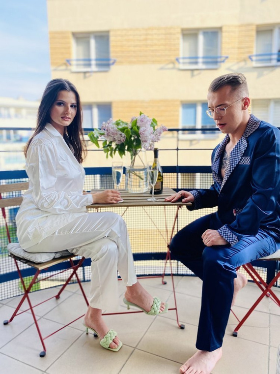 934 Classic Forex Damen Schlafanzug - Perle/Perle