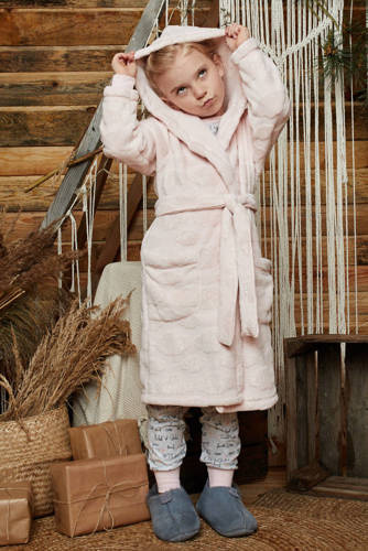 Drina Mädchen Bademantel Italian Fashion - - rosa
