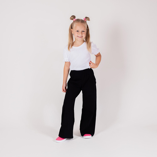 163580 Schwarze Jogginghose Nicol für Mädchen 92–146