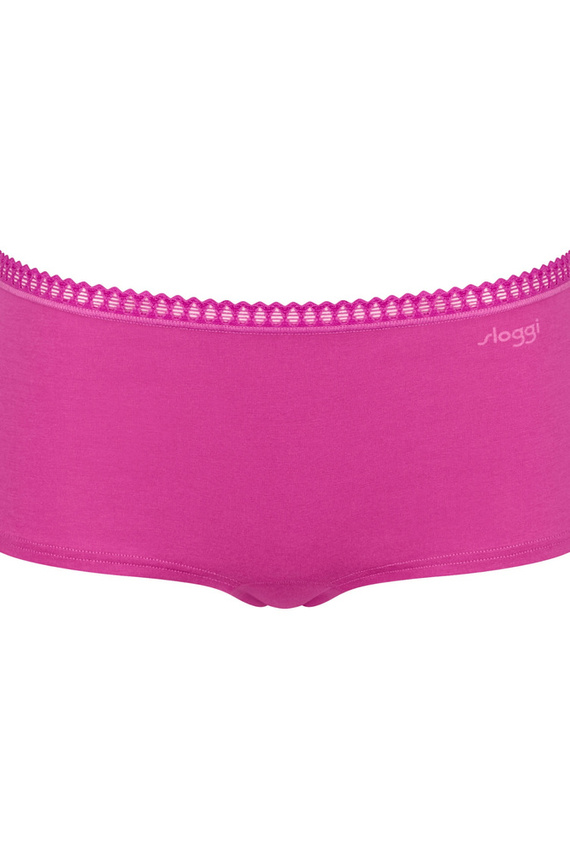 GO Crush Short C3P Damen Shorts 3er-Pack Sloggi - rot pink