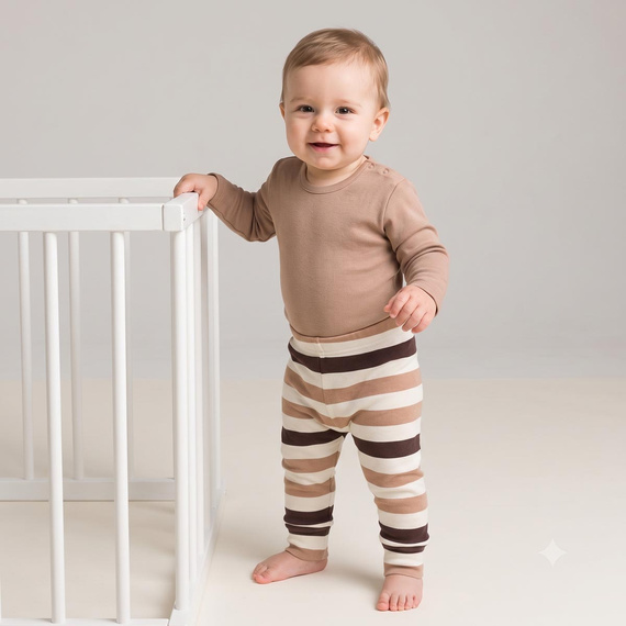 227016 Nicol BENEK Babyhose 100% Baumwolle gestreift Jungen