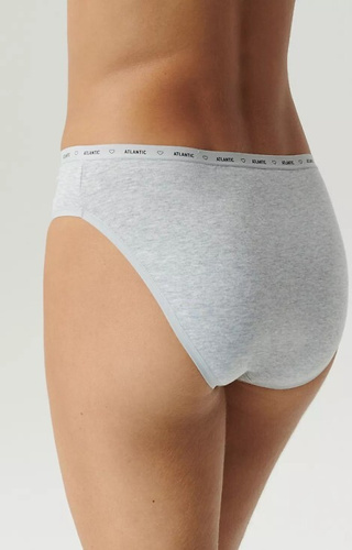 3CLP-010 High Sport Leg Damenhöschen Atlantic - weiß-grau-rosa