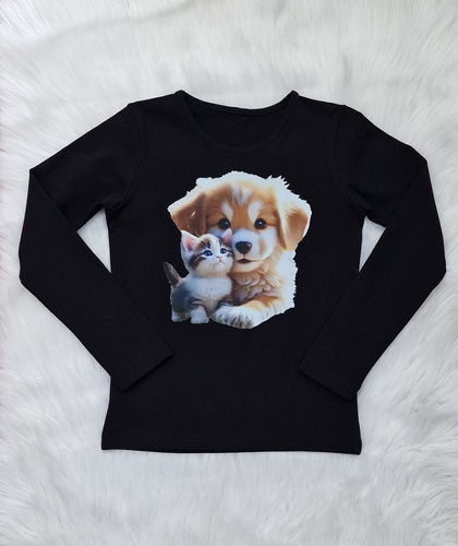 Friends Kinderbluse Bambarillo schwarz – Jersey | Komfort und Stil