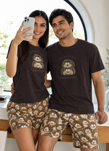 Damen-Pyjama Cornette Forever 880/481 100% Baumwolle Partner-Set