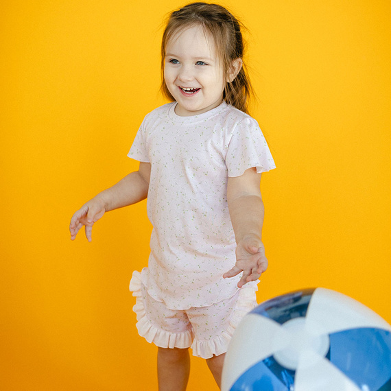 Meadow Eevi Baumwollshorts – Rosa