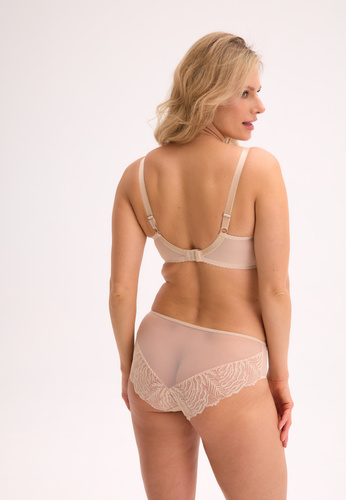 BS 1228 Isla Semi-Soft-BH – halbgepolstert, Spitze, elegantes Gaia-Beige