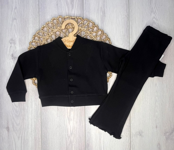 Leggings LJ806 Mamatti Ripp Schlag 97% Baumwolle elastisch