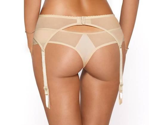 Jenny PariPari Damen-Tanga - beige