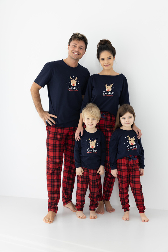 Nathan Kids Sensis Kinderpyjama – Marineblau