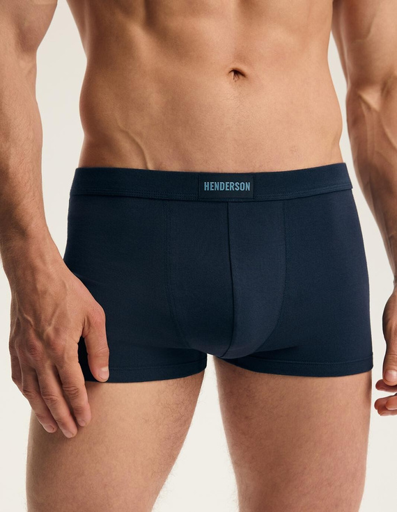 Henderson 46100 Fur2 Herren Boxershorts 2er-Pack aus Baumwolle mit breitem Logo-Bund