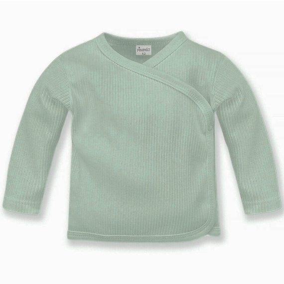 Lovely Day Pinocchio gebundener Kaftan – grün gestreift