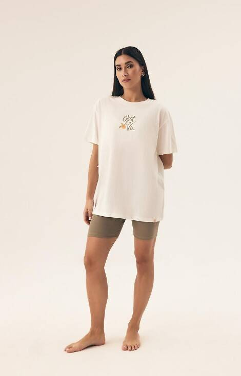 42685 Naranja Henderson Damenpyjama – Creme