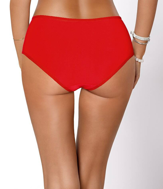 Cynthia Women's Paripari Höschen mit hoher Taille - rot