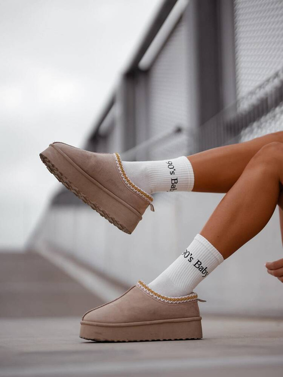 0200-125 90er Baby Milena Damensocken – ecru