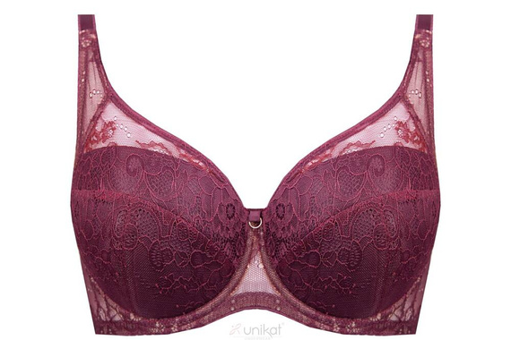 Caro gepolsterter Vollschalen-BH Einzigartiges Burgunderrot