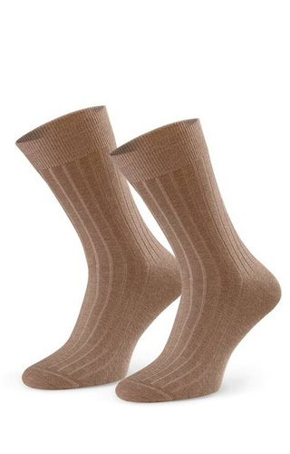 art.053 Herrensocken aus Bio-Baumwolle Steven – 001 beige