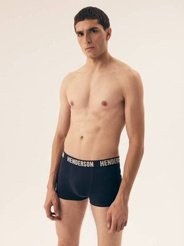 42588 Shield Herren-Boxershorts 2er-Pack Henderson Marineblau