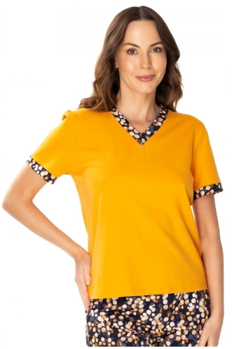 86672 Lucy Pyjamabluse Möwenorange