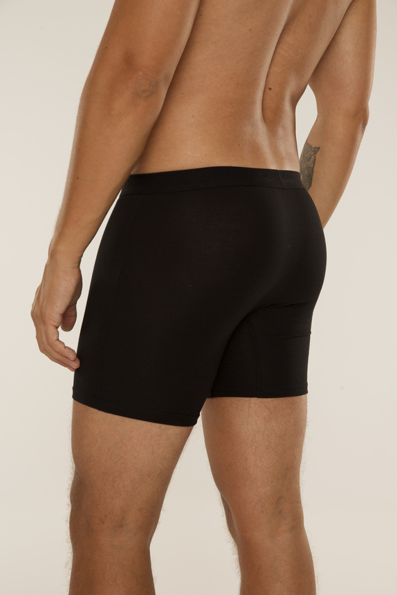 847 Chandler Herren-Boxershorts - Modal, Baumwolle, Elasthan | De Lafense - schwarz