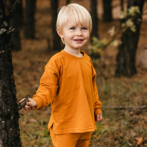 Kinder Langarmshirt Eevi Simply Comfy 100% Baumwolle