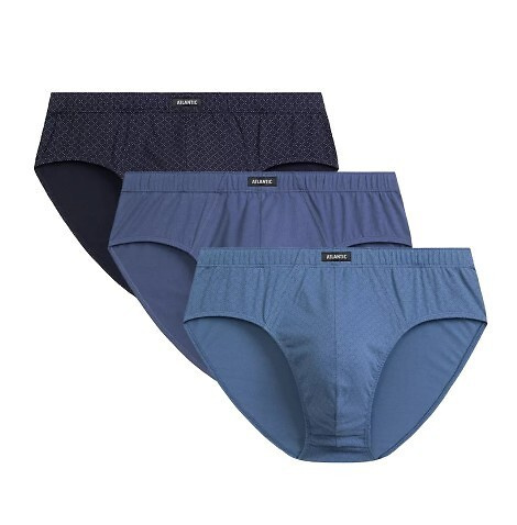 3MP-192 A'3 Atlantic Herren-Slip – Marineblau-Denim