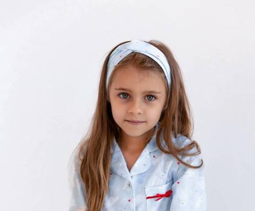 Weißer Bär Kids Sensis Stirnband für Mädchen - blau