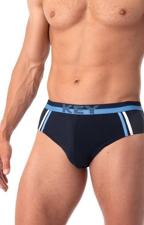 MPP 151 B25 Herren Slips 2er-Pack Key - schwarz-grau