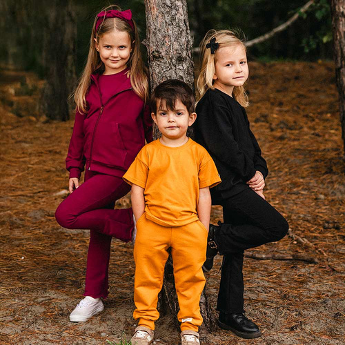 Kinder Oversize T-Shirt Eevi Simply Comfy 100% Baumwolle