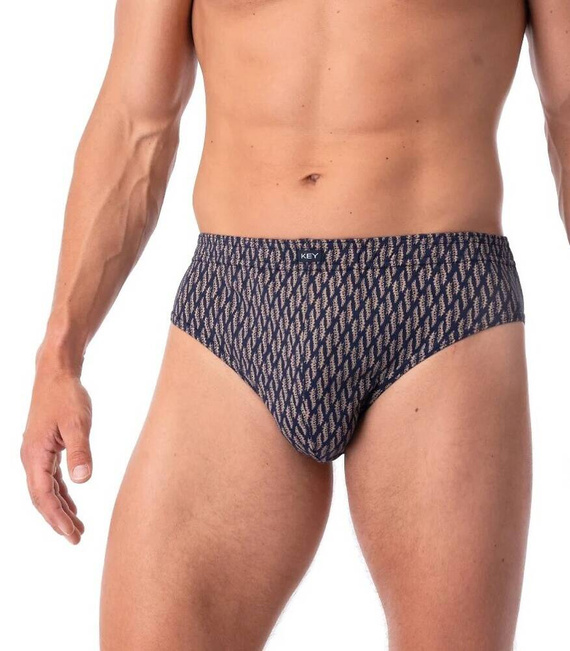 MPC 821 A'2 Herren Slips 2er-Pack Key - braun-marineblau