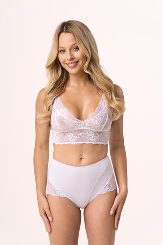 Babell BBL 217 weißer Damen-Slip – klassisch, aus Baumwolle, bequem für den täglichen Gebrauch