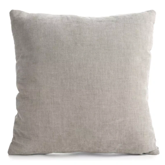 CHP308 Eurofirany Weihnachtskissenbezug 45x45 mit 3D-Pailletten Sternen beige